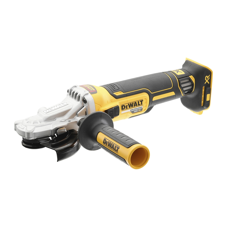 DeWALT DCG405FN-XJ XR 18V battery Flathead Angle Grinder 125 mm excl. batteries et chargeur