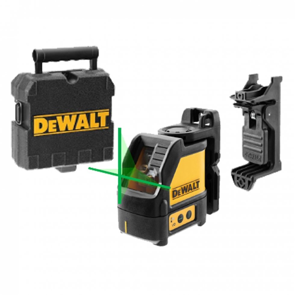 DeWALT DW088CG-XJ Niveau laser 2 lignes Vert