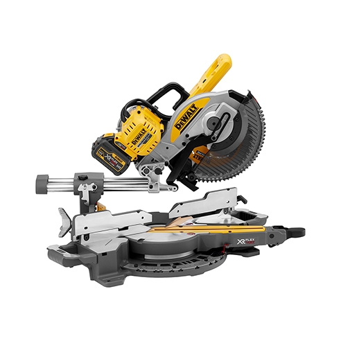 DeWALT DCS727T2-QW Scie à tronçonner et à onglets XR FlexVolt 54 Volt 6.0Ah Li-Ion 250 mm