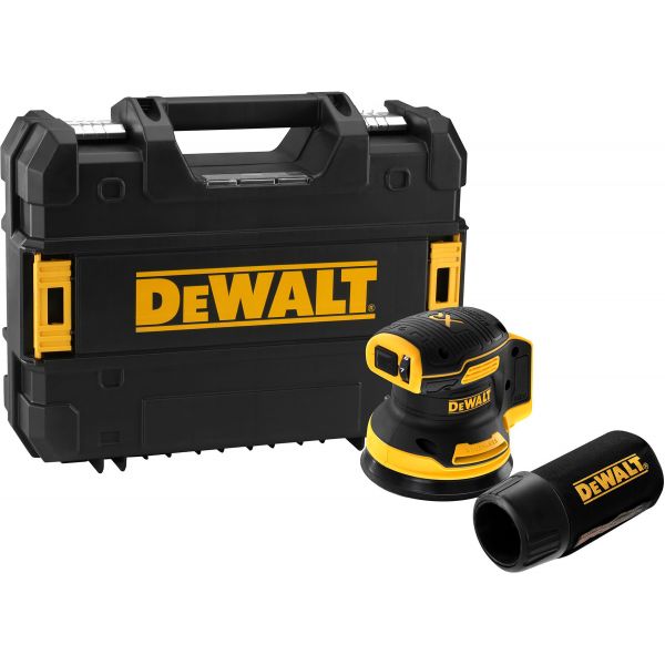 DeWALT DCW210NT-XJ Ponceuse excentrique sans fil 125 mm 18V hors batteries et chargeur