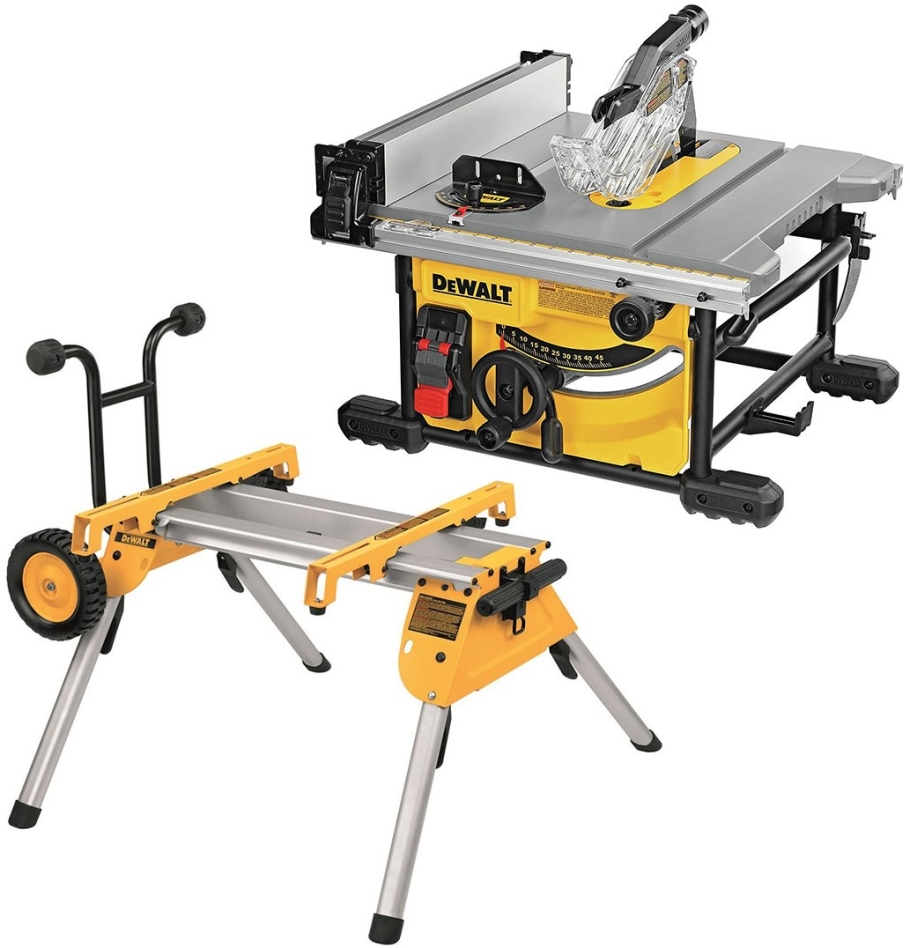 DeWalt DWE7485RS-QS Scie sur table de précision 210mm + support DE7400