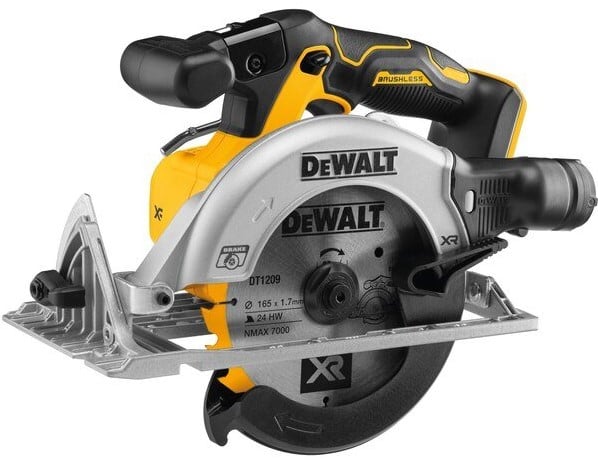 DeWALT DCS565N-XJ Scie circulaire sans fil 165mm 18V XR Brushless excl. batteries et chargeur en boîte