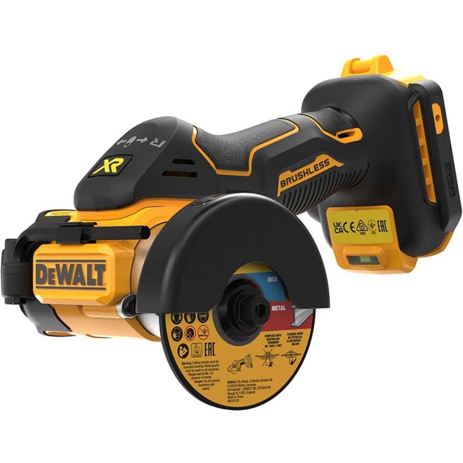 DeWALT DCS438N-XJ Accu Grinder 76mm 18V excl. batteries et chargeur