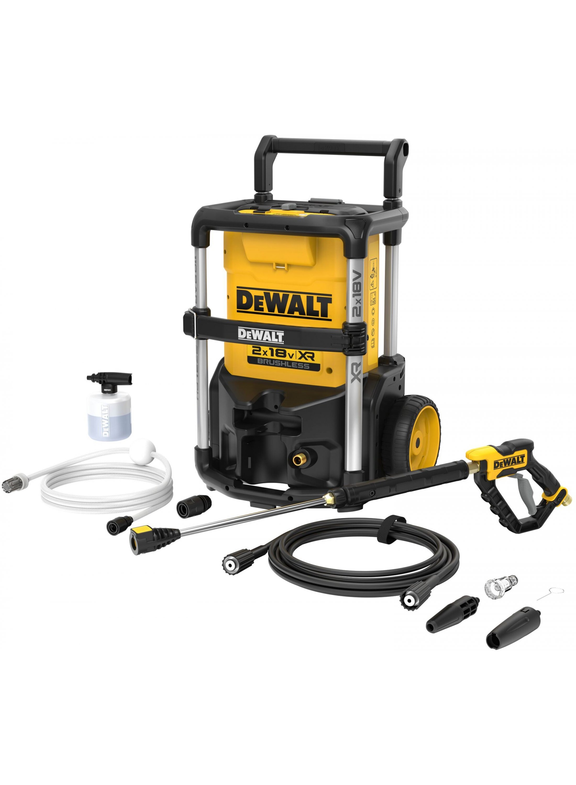 DeWALT DCMPW1600N-XJ Nettoyeur haute pression sans fil XR 2 x 18V hors batteries et chargeur