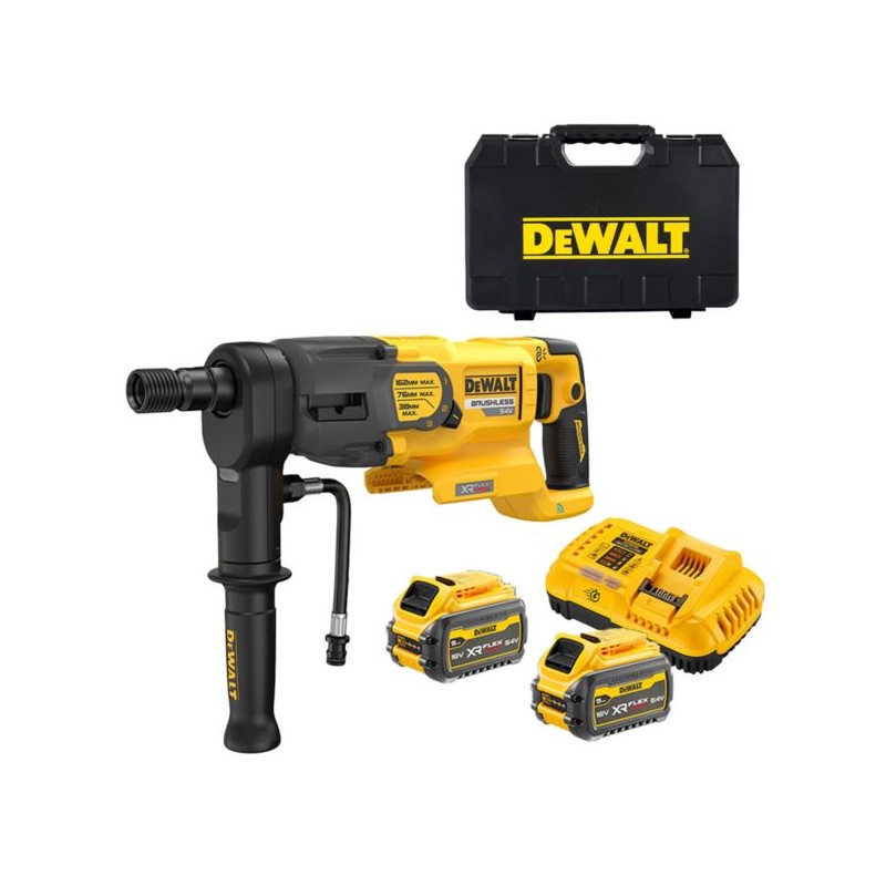 DeWalt DCD150X2-QW Perceuse diamant 18V 9 Ah Li-ion