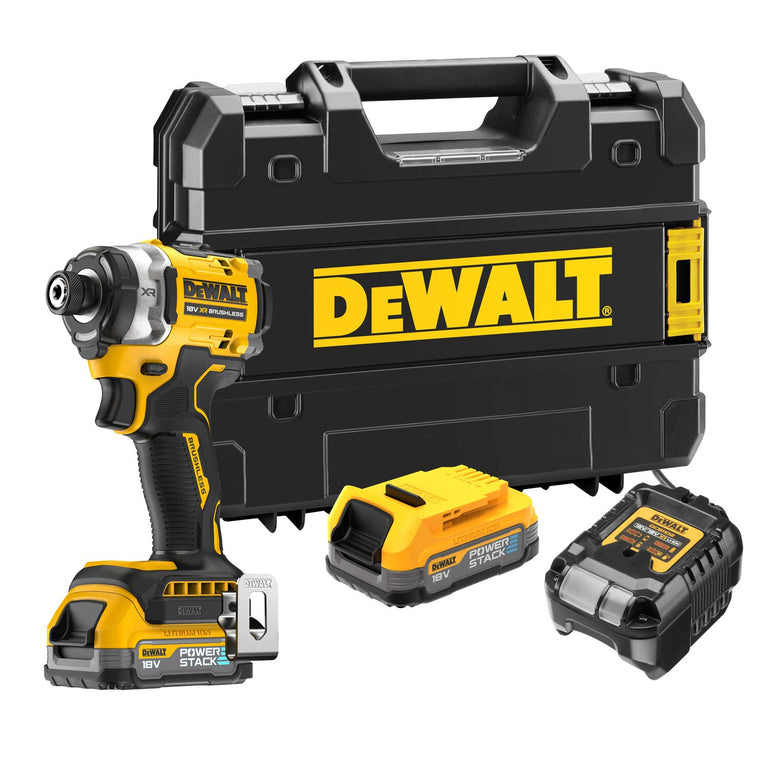 DEWALT DCF860E2T-QW Tournevis à percussion 18V XR Premium 282 Nm 2x 2.0Ah en TSTAK