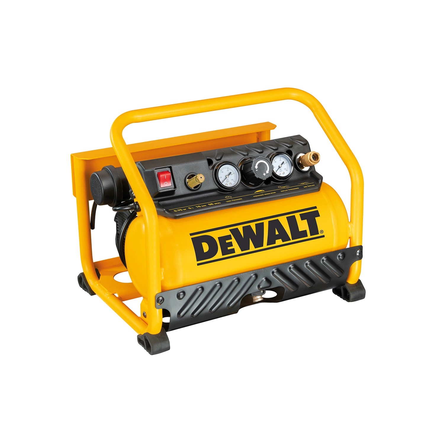 DeWalt DXCMS15RE Compresseur silencieux sans huile 230V 10 Bar 5L