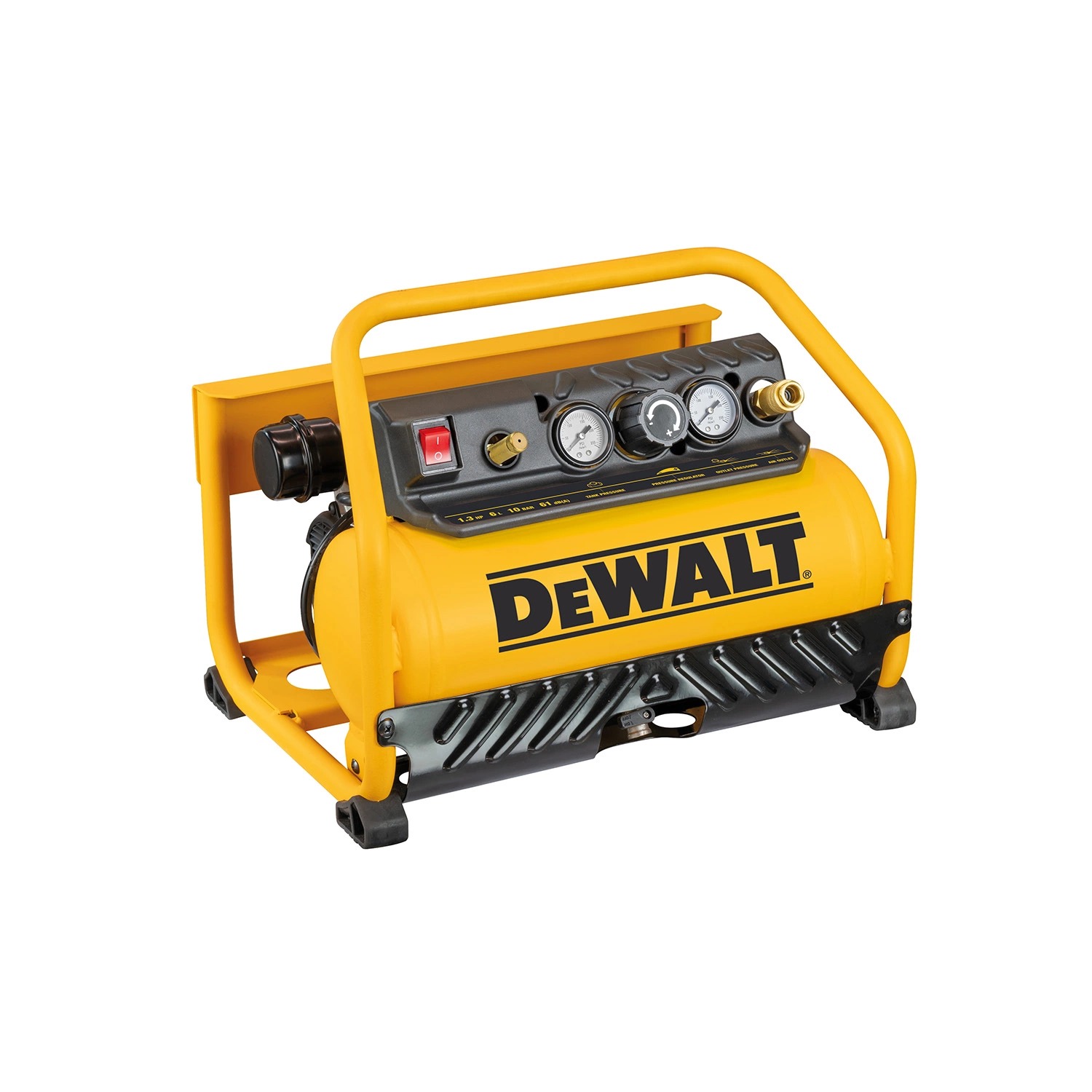 DeWalt DXCMS156RE Compresseur silencieux sans huile 10 Bar 6L