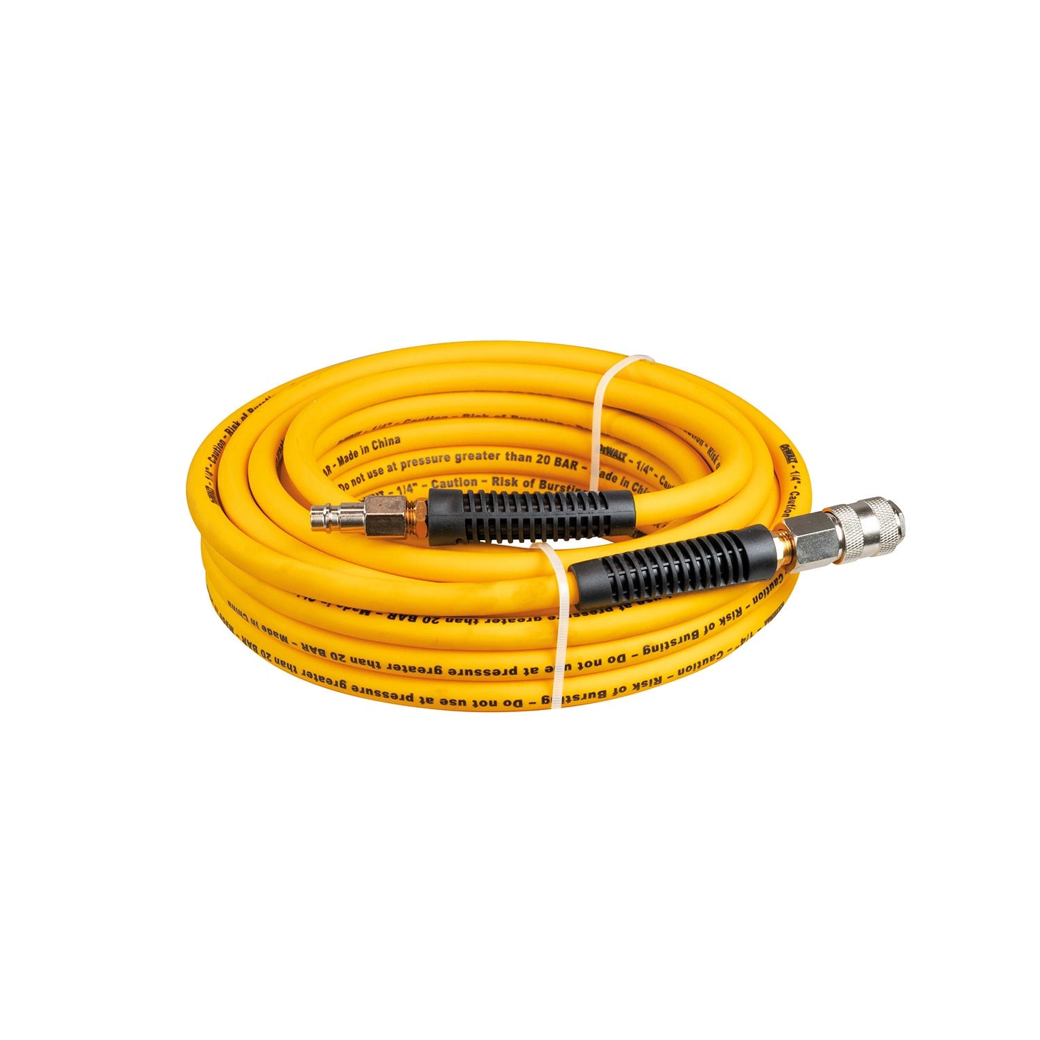 DeWalt DXCMH10E Tuyau d'air 10 m pour compresseur &Oslash;8x12mm incl. raccords rapides