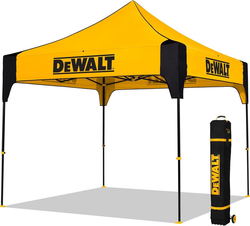 DeWalt Accessoires DXWSBK10YL Tente de travail 305 x 305 cm
