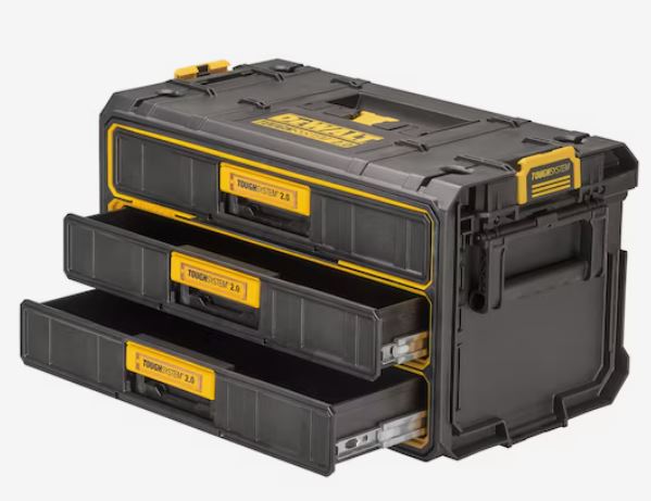 DEWALT Accessoires DWST08330-1 Mallette ToughSystem 2.0 avec 3 tiroirs