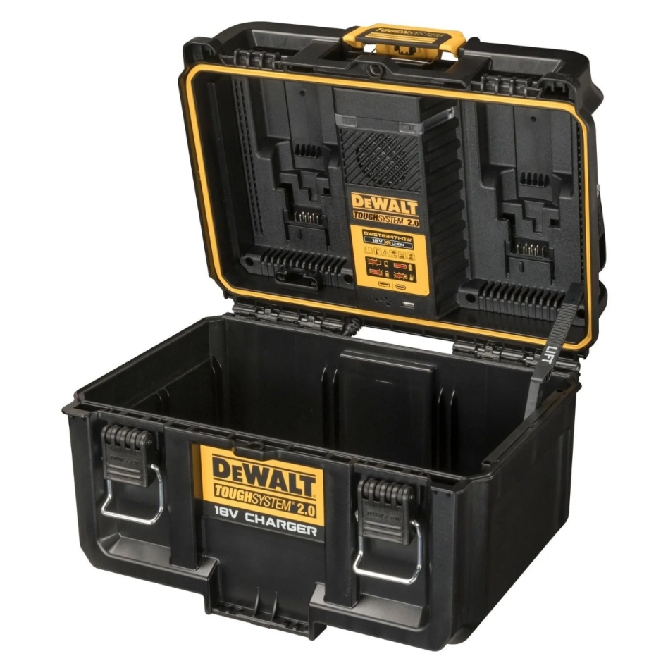 DEWALT Accessoires DWST83471-QW TOUGHSYSTEM 2.0 Mallette/Chargeur 18V/FLEXVOLT