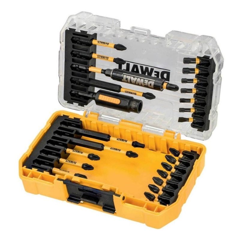 DEWALT Accessoires DT70730T-QZ Jeu d'embouts FlexTorq 26 pièces dans une mallette robuste