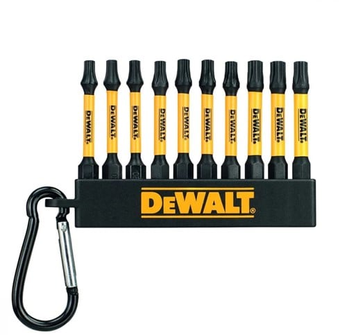 DeWALT Accessoires DT7275-QZ Jeu de 10 pièces Torx 50mm