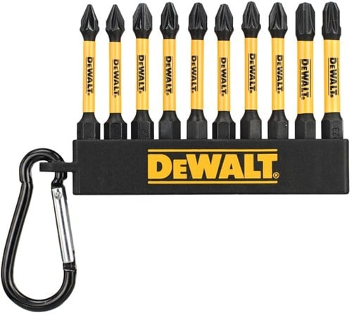 DeWALT Accessoires DT7276-QZ Jeu d'embouts PZ 10 pièces 50 mm