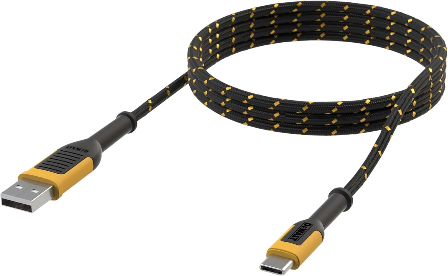 DeWalt Accessoires 131 1361 DWG C&acirc;ble renforc&eacute; USB-C vers USB-A 120 cm
