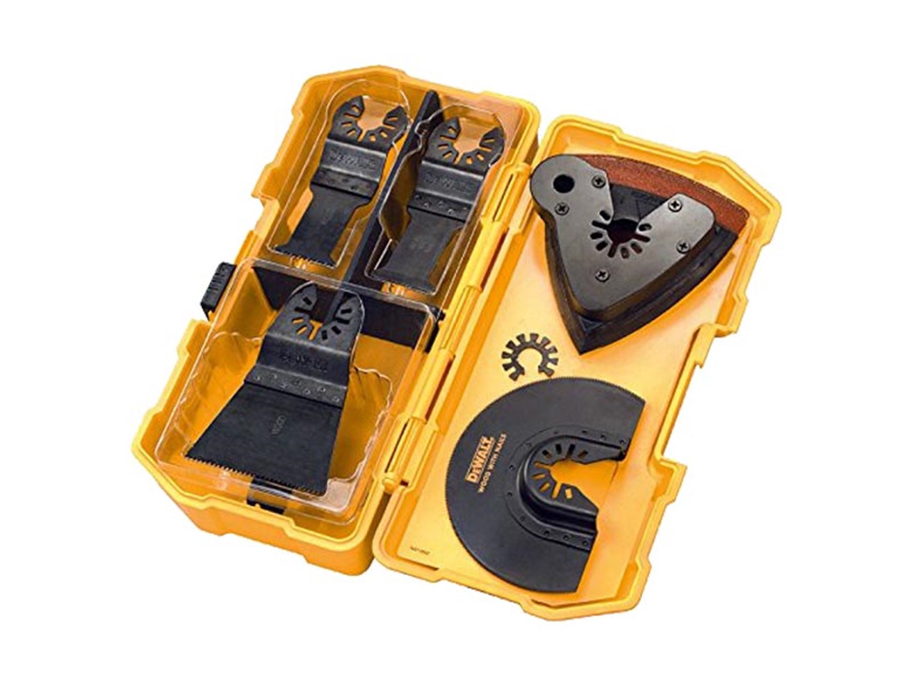 DeWalt Accessoires DT20731-QZ Jeu de lames de scie, 8 pcs avec papier abrasif