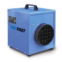 Dryfast DFE25 Chauffage électrique de chantier