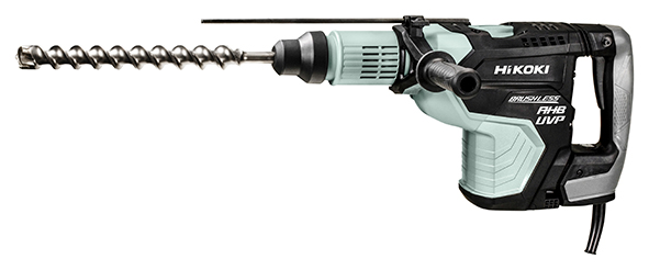 HIKOKI DH45MEYWSZ-CB04002 DH45MEYWSZ marteau de forage, d'écaillage et de démolition 1500W 13,4J + 5 ans de garantie du revendeur ! + 1 pointe et 1 ciseau plat