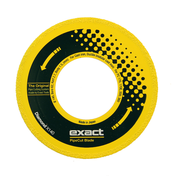 Exact 7010492 Lame de scie Diamond X 140 mm