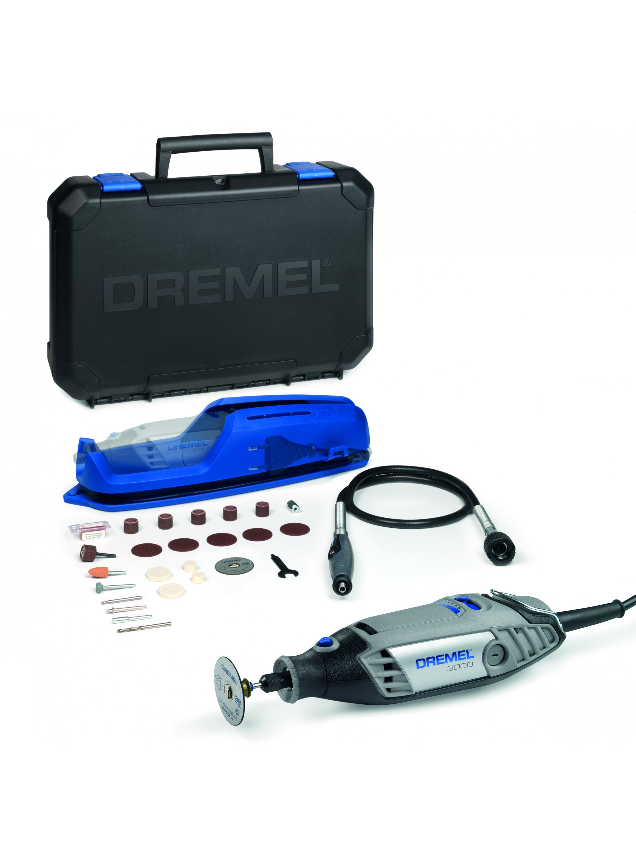 Dremel F0133000JP 3000JP Multitool + 25 pièces d'accessoires