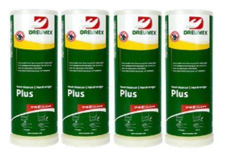 Dreumex One2CleanPLUS4pack 4-PACK - Nettoyant pour les mains One2Clean Plus Cartouche 4 x 3 litres