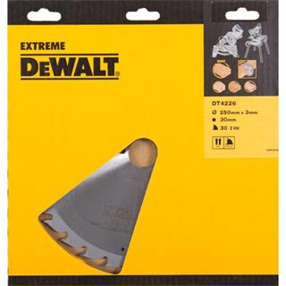 DeWalt Accessoires DT4226-QZ DT4226 HM Lame de scie 250 x 30 x 30T Denture alternee