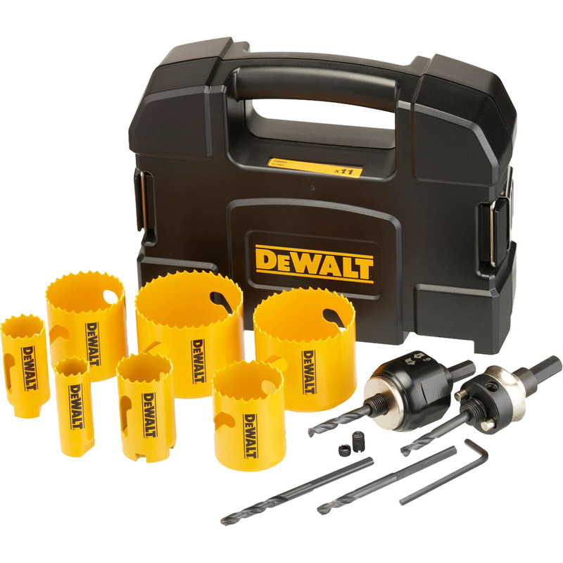 DeWalt Accessoires DT90353-QZ Jeu de scies cloches 11 pièces en coffret