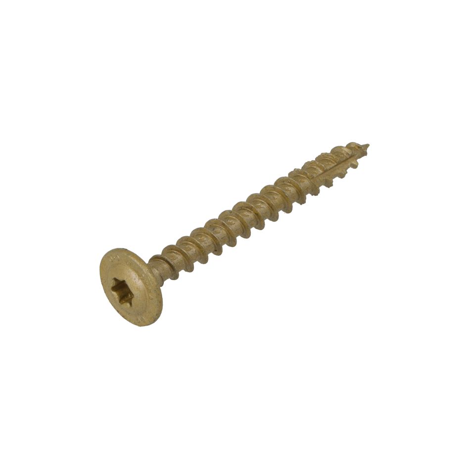 Dynaplus 0286.08.50001 Vis à bois AR-Bronze TK + pointe TX-30 6,0 x 60 mm - 100 pièces