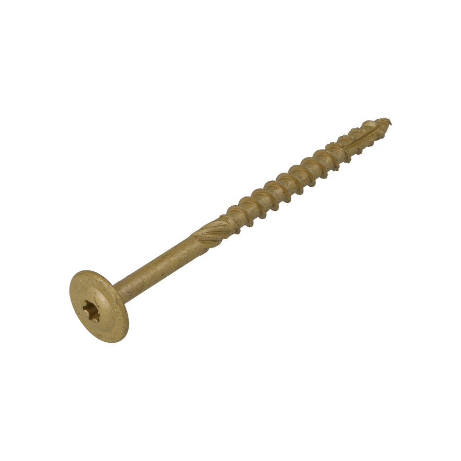 Dynaplus 0286.08.63201 Vis à bois AR-Bronze TK + pointe TX-40 8,0 x 160/80 mm - 50 pièces