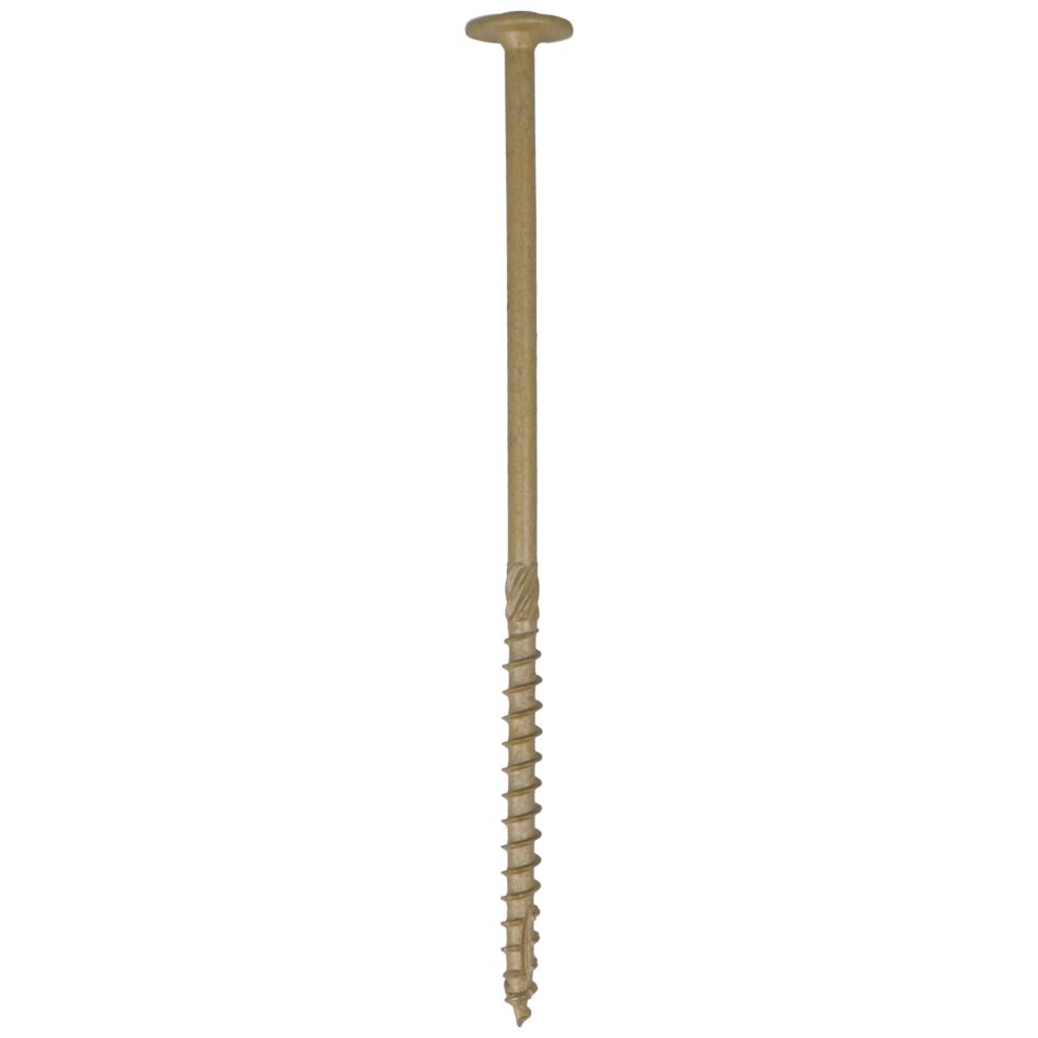 Dynaplus 0286.08.63401 Vis à bois AR-Bronze TK + pointe TX-40 8,0 x 200/80 mm - 50 pièces