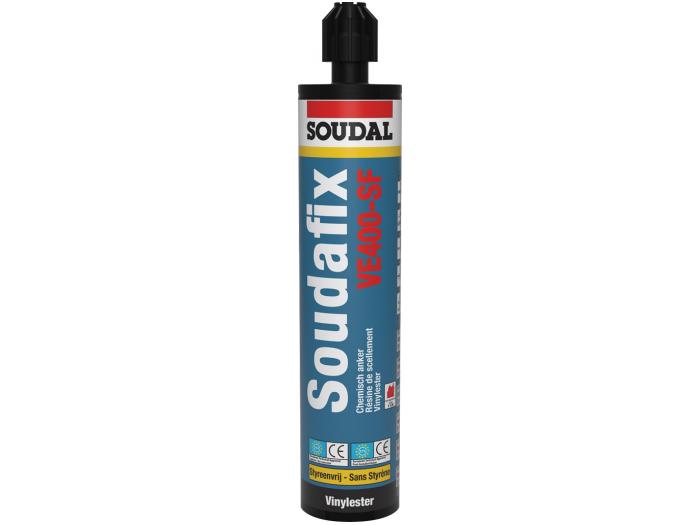 Soudal 117474 Soudafix ancrage chimique VE400-SF 280ml
