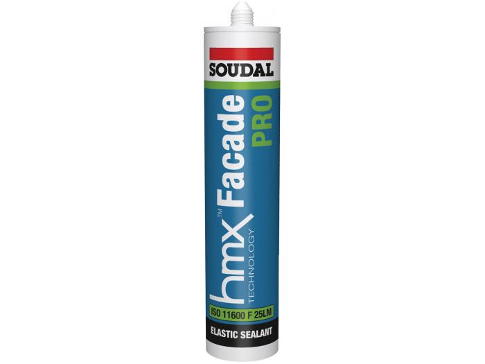 Soudal 157724 Joint d'étanchéité Hmx Facade Pro White 300ml