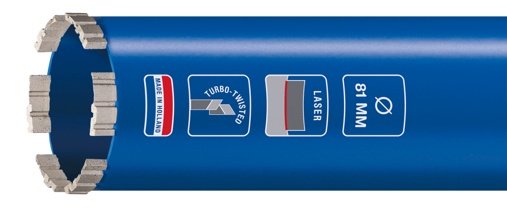 Carat EM04140050 LASER MASTER DIAMOND Foret 41x400xM30