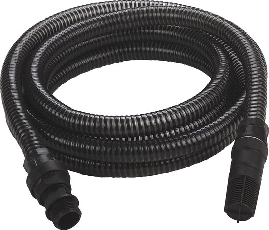 Einhell 4173635 Tuyau d'aspiration de 4 m avec raccords en plastique