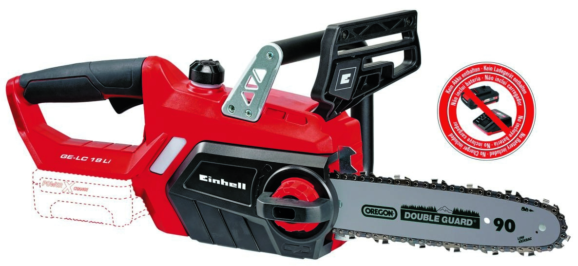 Einhell 4501761 GE-LC 18 Li-Solo Tronçonneuse 230 mm 18 Volt sans batteries et chargeur