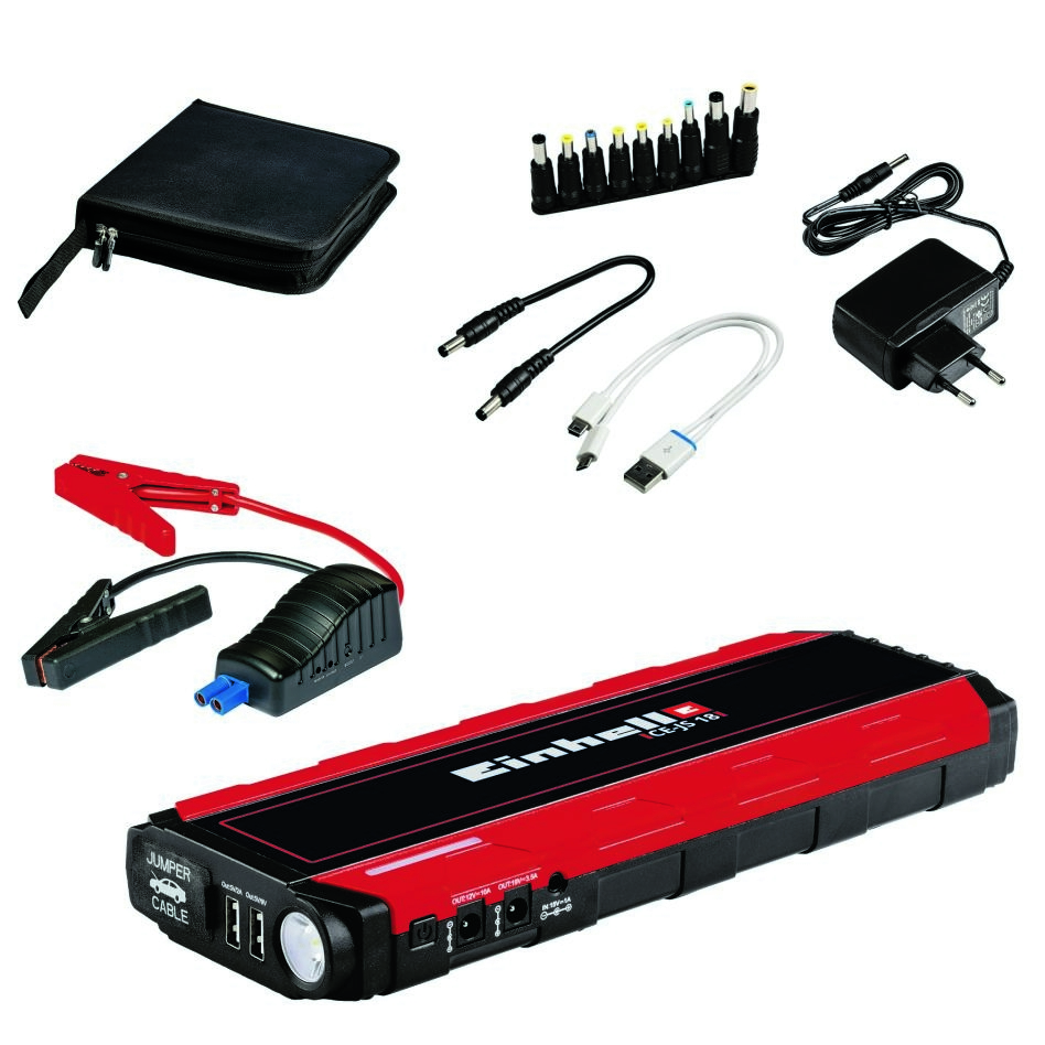 Einhell 1091531 CE-JS 18 Powerbank / Aide au démarrage