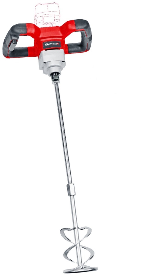 Einhell 4258760 TE-MX 18 Li Accu Mélangeur peinture/mortier 18V hors batteries et chargeur