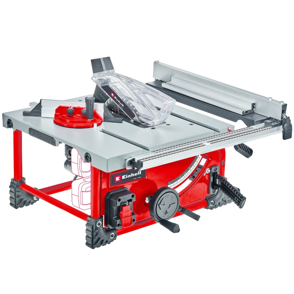 Einhell 4340450 TE-TS 36/210 Li scie sans fil 18V sans batteries et chargeur