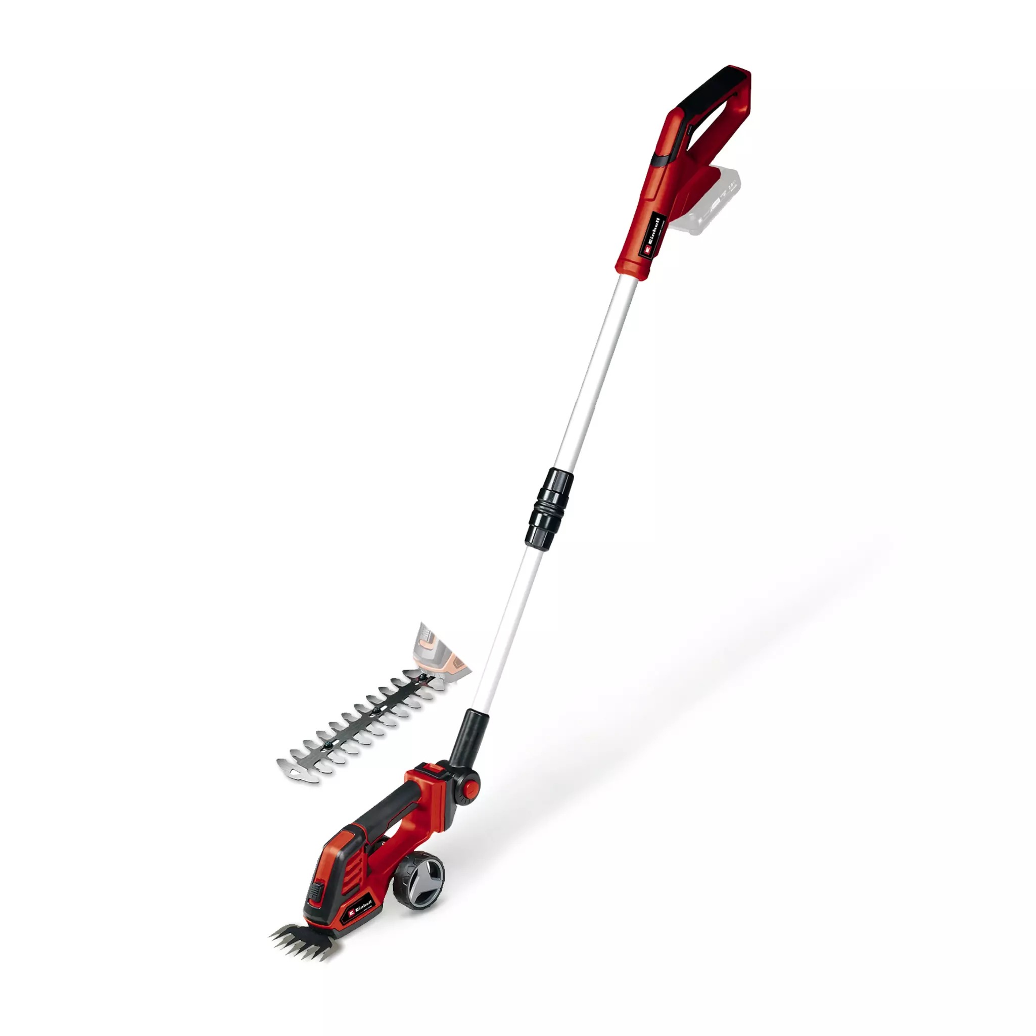 Einhell 3410310 GE-CG 18/100 Li T Solo Accu Ciseaux à herbe et à buis avec poignée de guidage sans batterie ni chargeur dans la boîte