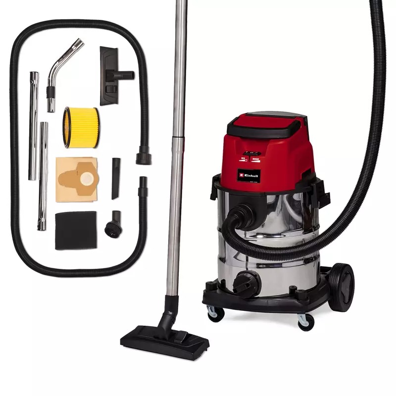 Einhell 2347170 TE-VC 36/25 Li S Solo Accu Aspirateur Wet/Dry 25 L excl. batterie et chargeur dans la boîte