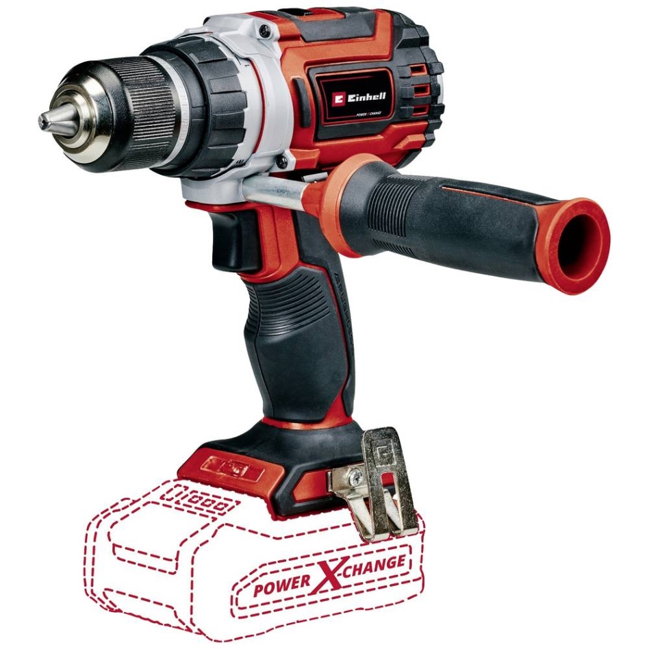 Einhell 4514205 TP-CD 18/60 Li-i BL Kit Perceuse-visseuse à percussion Accu 18 volts hors batteries et chargeur