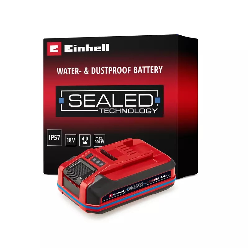 Einhell 4511627 SEALED Plus Battery Li-Ion 18 V 4.0 Ah
