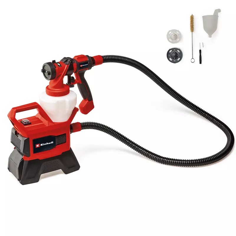 Einhell 4260040 TE-SY 18/90 Li Solo système de pulvérisation de peinture sans fil excl. batterie et chargeur en boîte