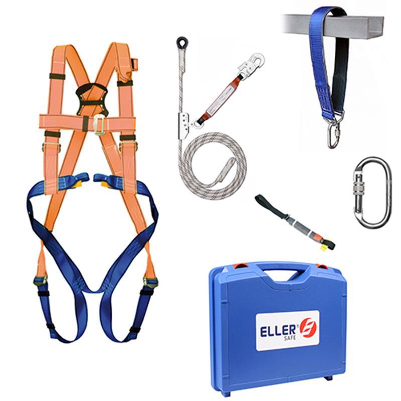 ELLERsafe FP-SET-HD-BASIC Kit de protection contre les chutes Toits inclinés Taille de base M-XL