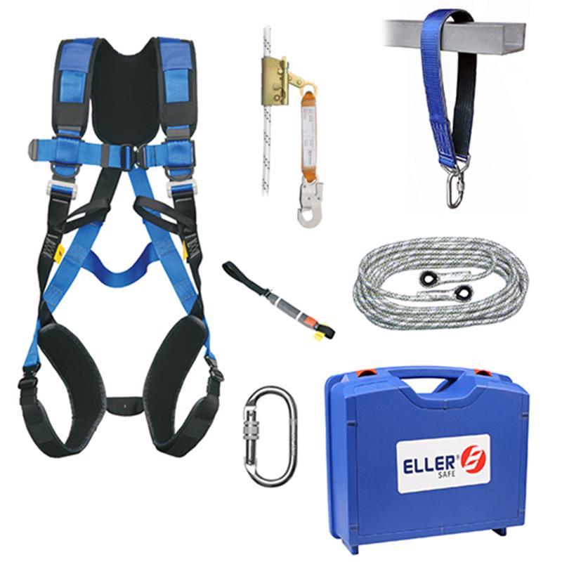 ELLERsafe FP-SET-HD-PROFI Kit de protection contre les chutes Toits inclinés Profi Taille M-XL