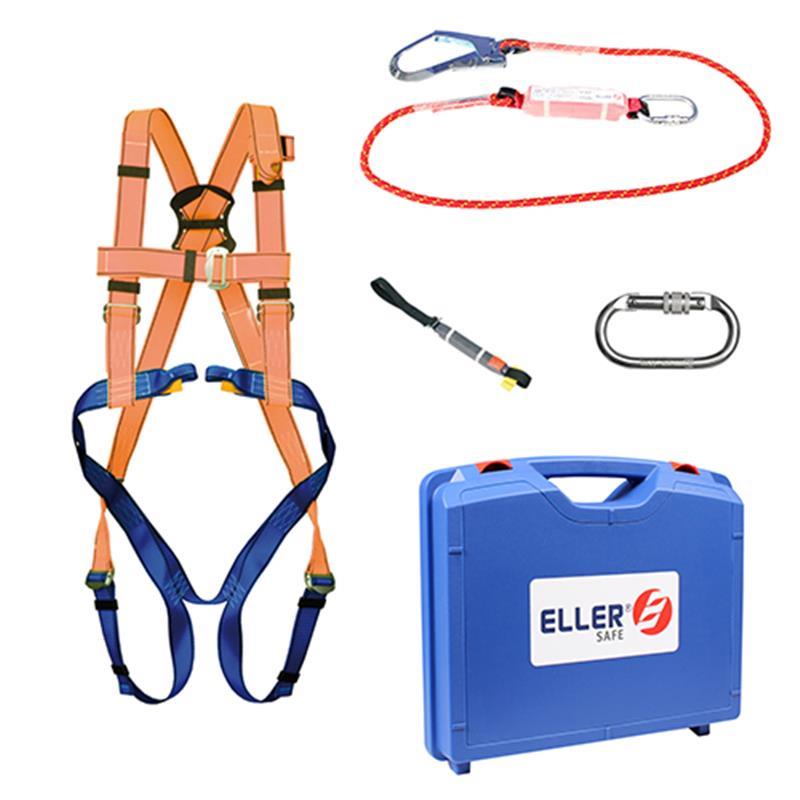 ELLERsafe FP-SET-SB-BASIC Ensemble de protection contre les chutes Construction d'échafaudages Taille de base M-XL