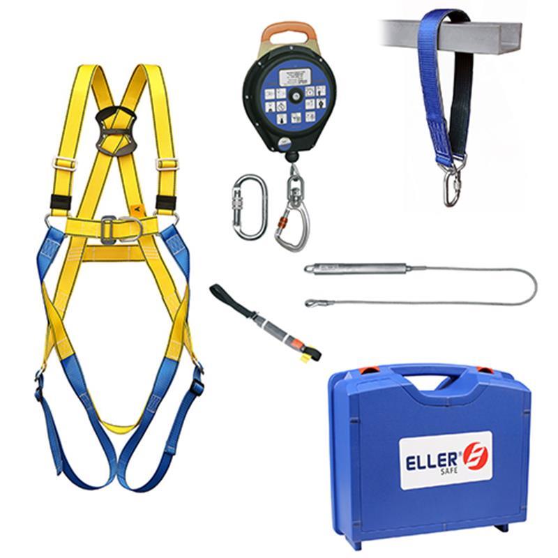 ELLERsafe FP-SET-VD-BASIC Kit de protection contre les chutes Toits plats Taille de base M-XL