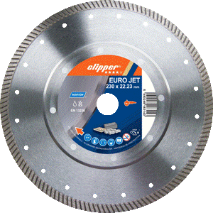 Norton Clipper 70184610336 Lame de scie diamantée Euro Jet 350 x 25,4 mm