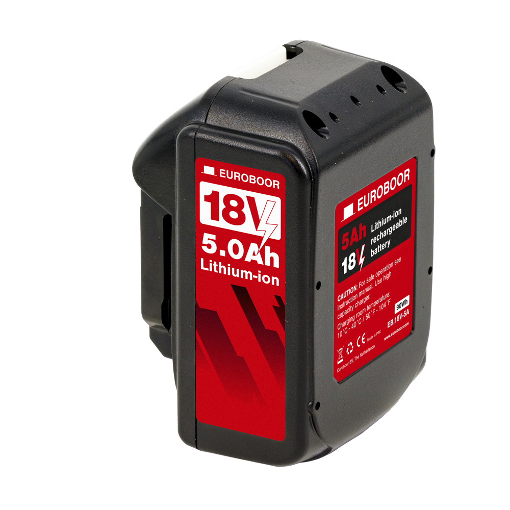 Euroboor 81421500016004 EB.18V-5A Batterie Li-Ion 18V 5.0Ah